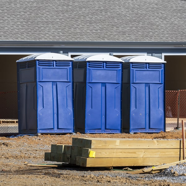 are there different sizes of portable restrooms available for rent in Wesleyville